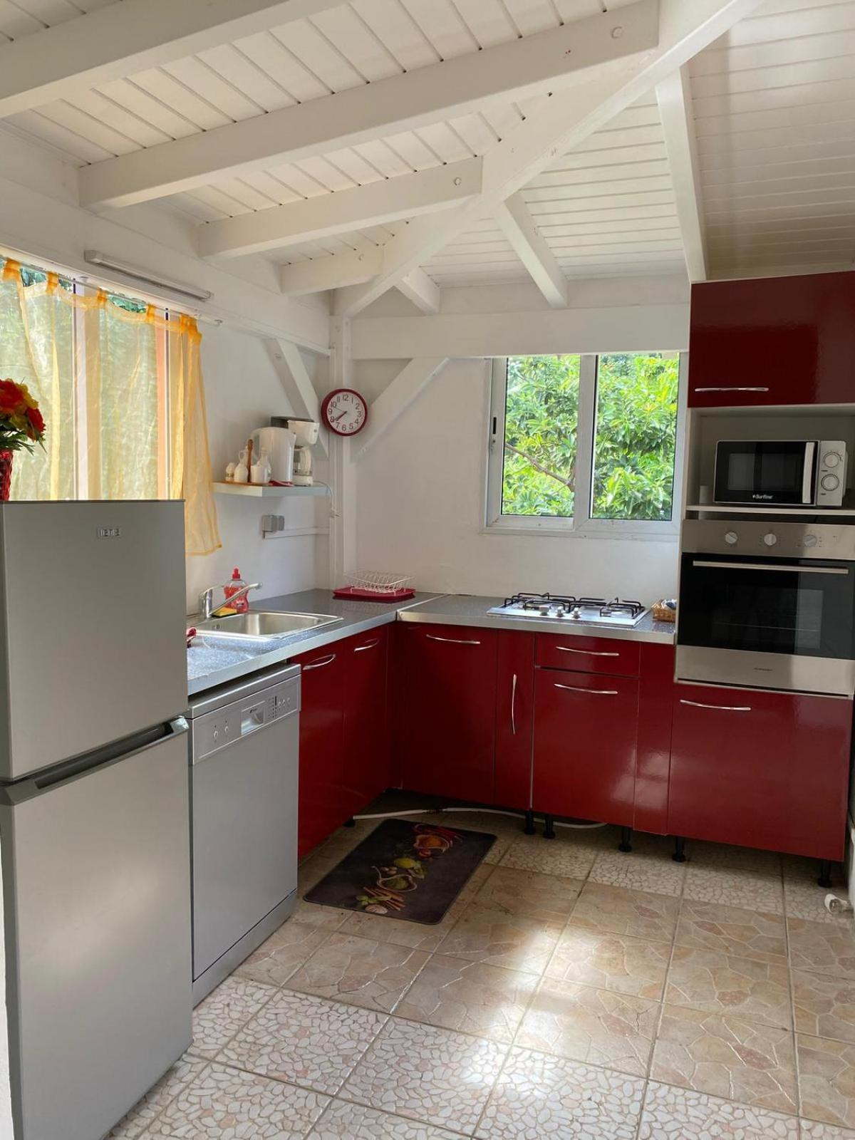 Aquaverde Eco Et Confort- Bas De Villa Avec Jardin Et Parking Le Gosier  Buitenkant foto